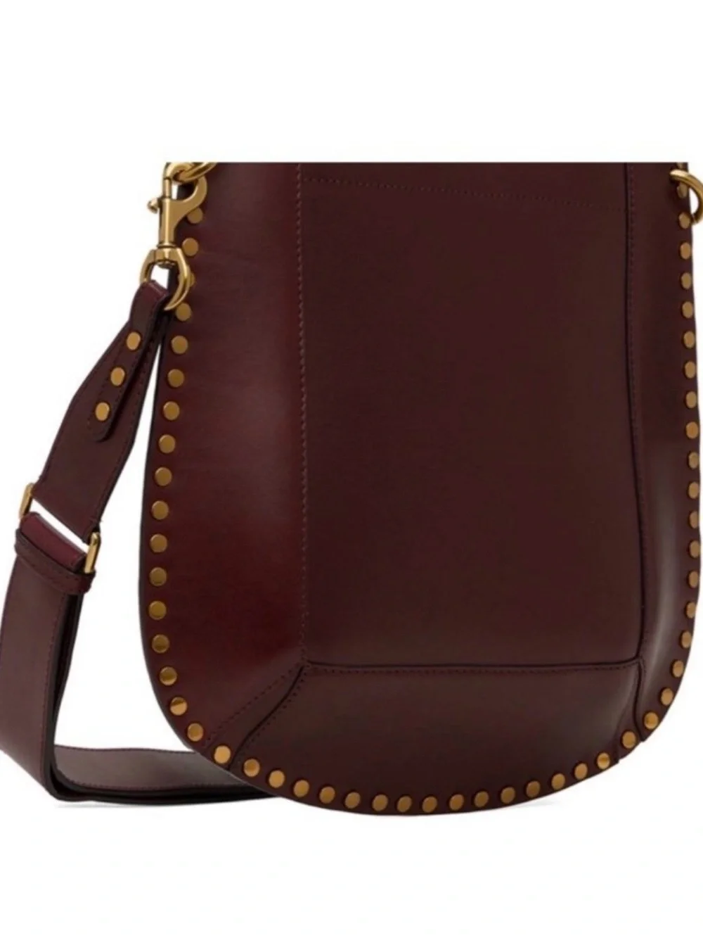 Isabel marant oskan bag burgundy never